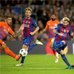 FC Barcelona 4 Manchester City 0 - Messi nets hat-trick on chastening night for Guardiola