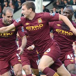 Fulham 1 Manchester City 2 - match report