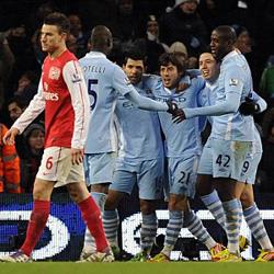 Manchester City 1 Arsenal 0 - match report