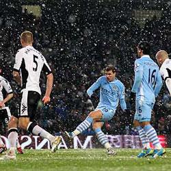 Manchester City 3 Fulham 0 - match report