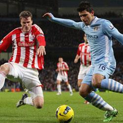 Manchester City 3 Stoke City 0