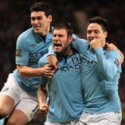 Manchester United 1 Manchester City 2 - match report