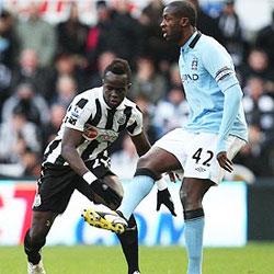 Newcastle United 1 Manchester City 3 - match report