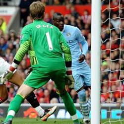 Manchester United 1 Manchester City 6