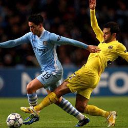 Manchester City 2 Villareal 1