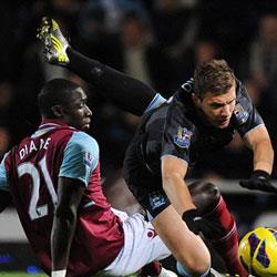 West Ham United 0 Manchester City 0 - match report