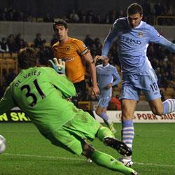 Wolverhampton Wanderers 2 Manchester City 5